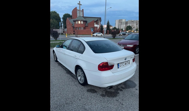 BMW Seria 3 cena 24999 przebieg: 223124, rok produkcji 2008 z Warszawa małe 301